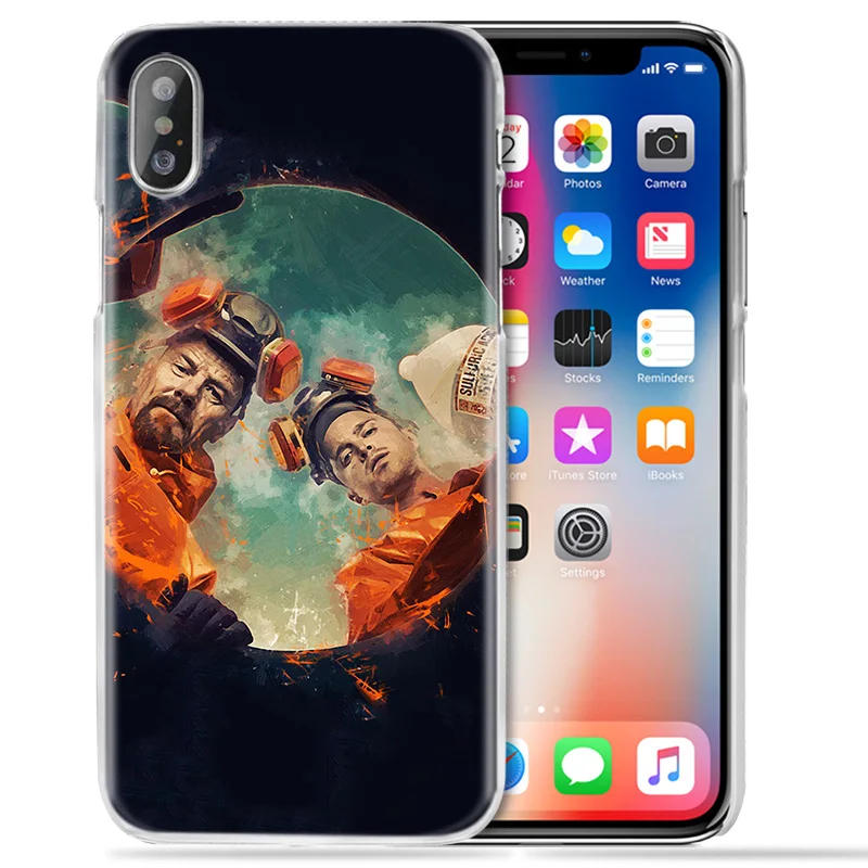 Чехол Breaking Bad для iPhone 12 Mini XS Max XR X 10 7 7S 8 6 6S Plus 5S SE 5 прозрачный жесткий пластик 11 Fundas