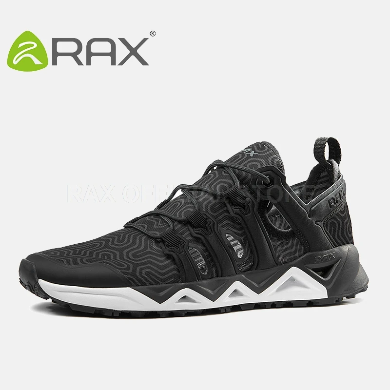 

RAX Men Breathable Hiking Shoes Mens Outdoor Sneakers Trekking Walking Aqua Shoes Lightweight Sport Shoes Mountaineering Boots