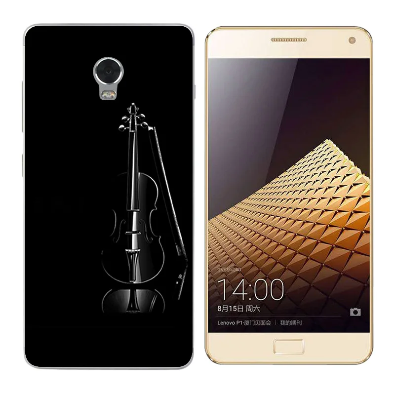 Чехол для Lenovo Vibe P1 BIG GUN с принтом мягкий силиконовый чехол Fundas P1a42 P1c72 P1c58 Coque 5 5" |