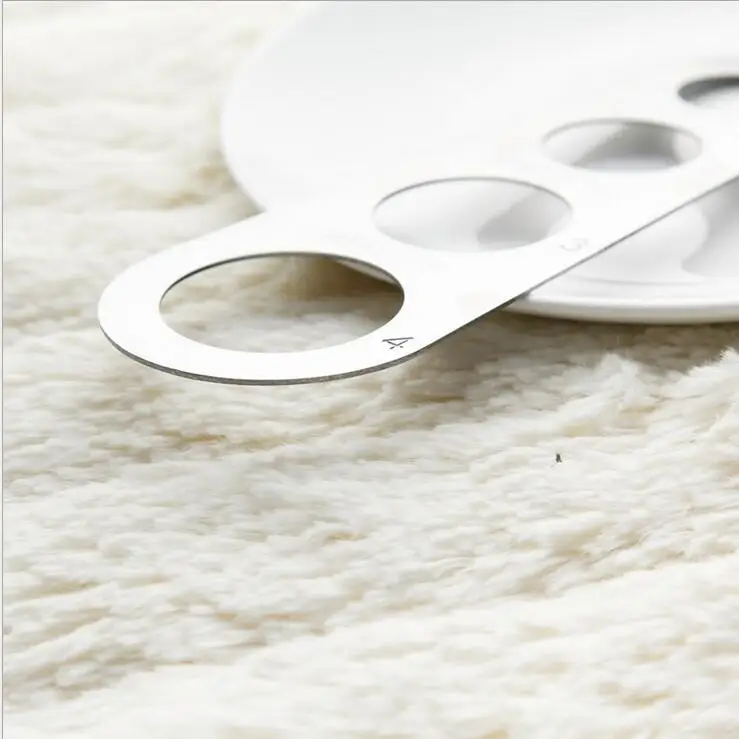 Оптовая продажа 300 шт. Нержавеющая сталь паста Измеритель для спагетти
