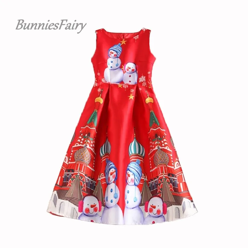 BunniesFairy/Новое поступление 2020 года Красное платье жилет с высокой талией и принтом