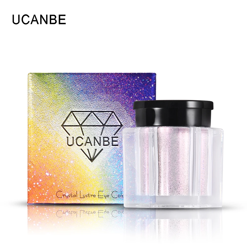 UCANBE 8 шт./компл. Хрустальный блеск блестящие тени для век пигментные