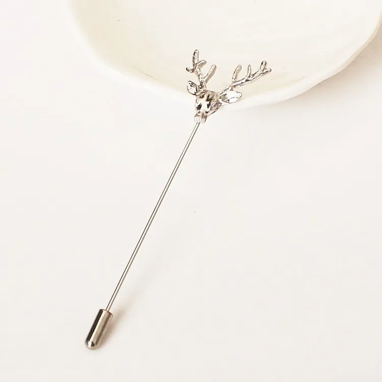 Корейская версия броши в стиле ретро Мужская маленькая брошь виде костюма