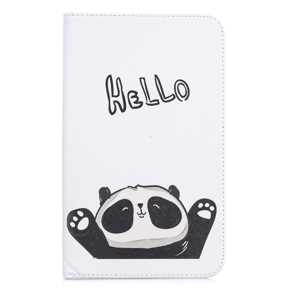 Чехол для планшета Tab A 7 0 T280 T285 Panda чехол из искусственной кожи с откидной крышкой