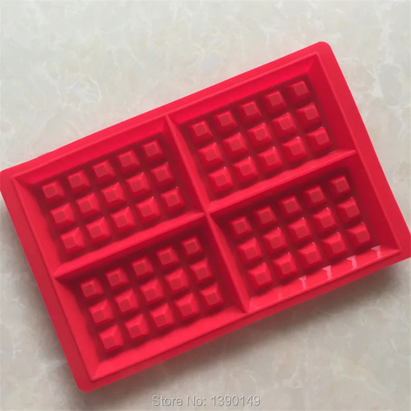 Все виды силиконовых форм для торта Большие Вафли форма шоколадного печенья nestle