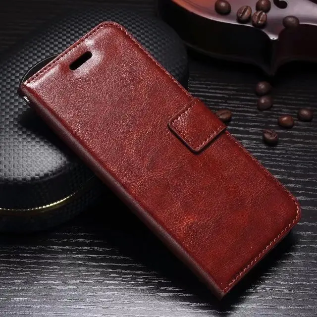 10 шт./лот бесплатная доставка кожаный чехол бумажник Crazy Horse для Samsung J2 PRO 2018