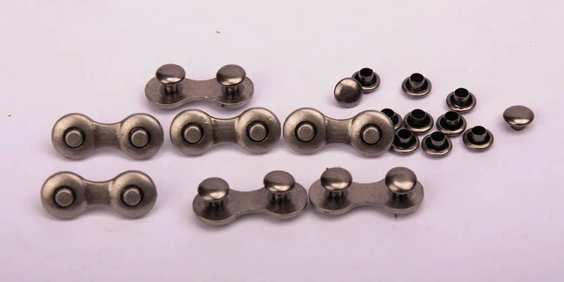 F11 партия 30 шт. крутой моторный набор шпильки Conchos Rivetback велосипедный Стиль кожа