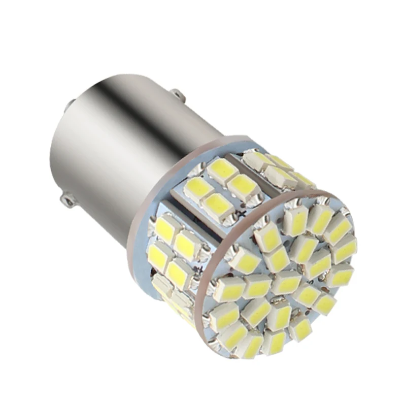 

1x супер яркий BA15S 1156 Led 50SMD 1206 автомобильный стоп-светильник P21W указатели поворота 1156 светодиодные задние парковочные лампы заднего хода S25