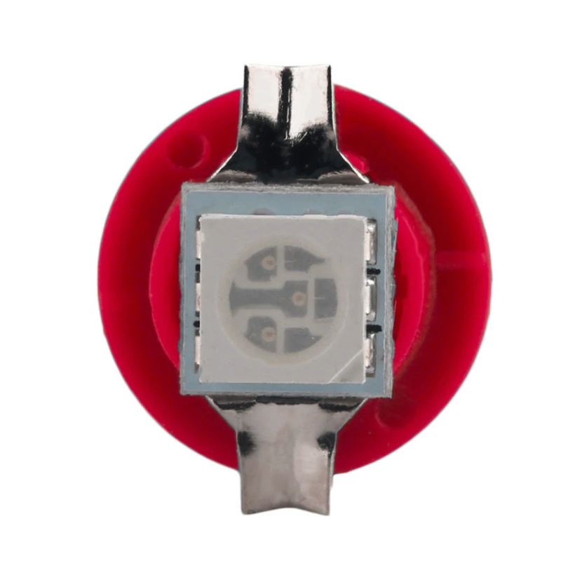 KEYECU 50 шт. красный 1157 BAY15D S25 12V 21/5W Автомобильная Запасная лампа двойной контакт