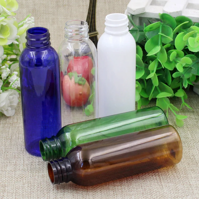 60 мл пластиковый косметический насос пустая бутылочка с распылителем эмульсия