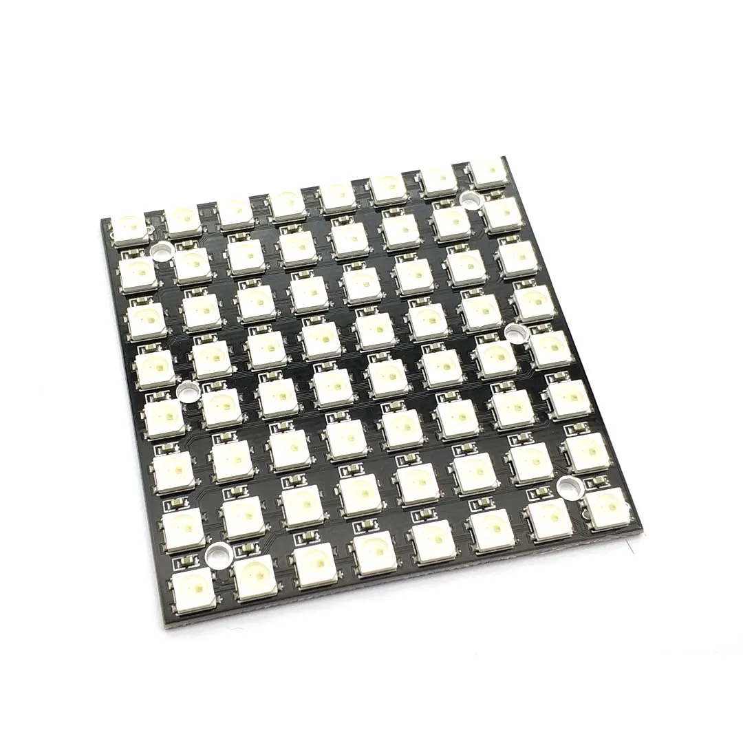 WS2812 LED 5050 RGB 8x8 64 светодиодная матрица|Запасные части| |