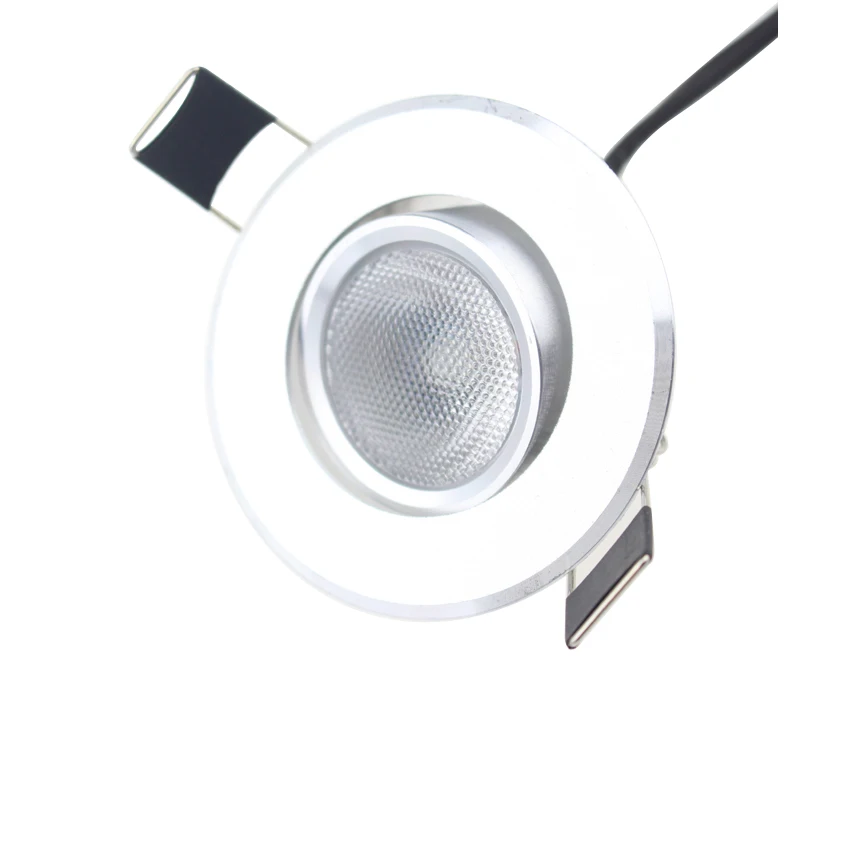 4 шт./лот для помещений dc12v 24 В светодиодные светильники алюминиевые 3 Вт rgb