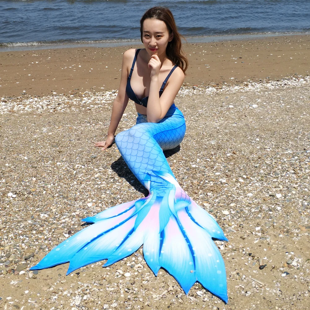 Женский купальник с хвостом Русалочки для косплея Zeemeerminstaart моноластом на выбор
