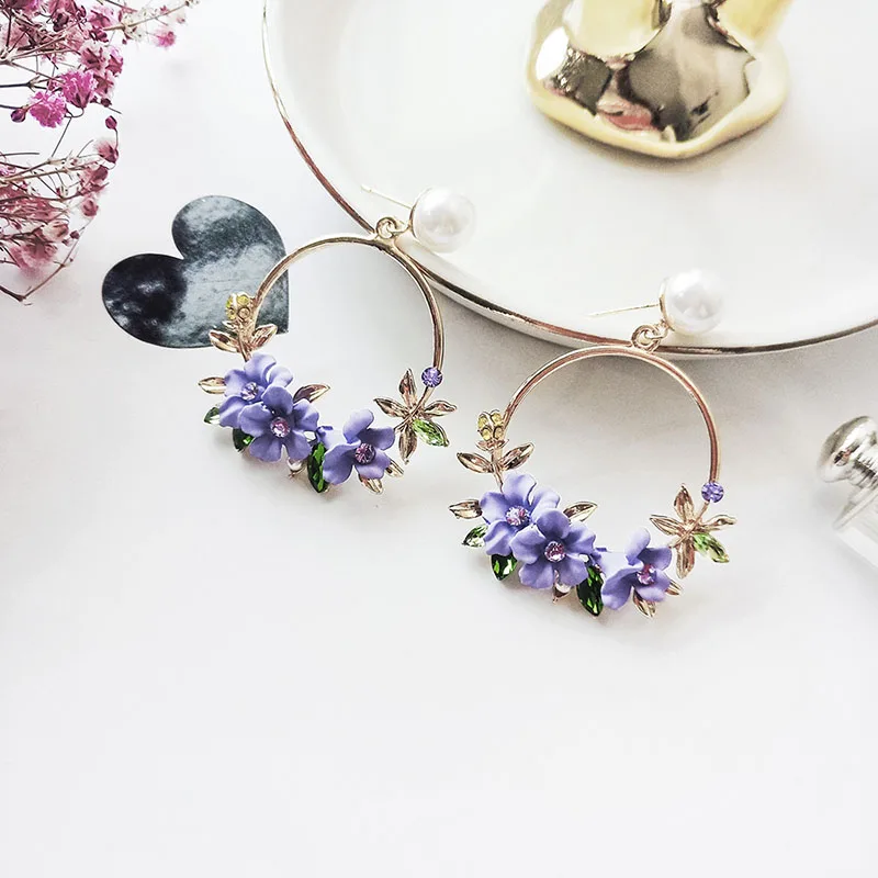 GWEEDY Fashion Brand Spring And Summer Colored Soft Ceramic Cherry Stud Earrings For Women Christmas Party Earring Jewelry Gift | Украшения