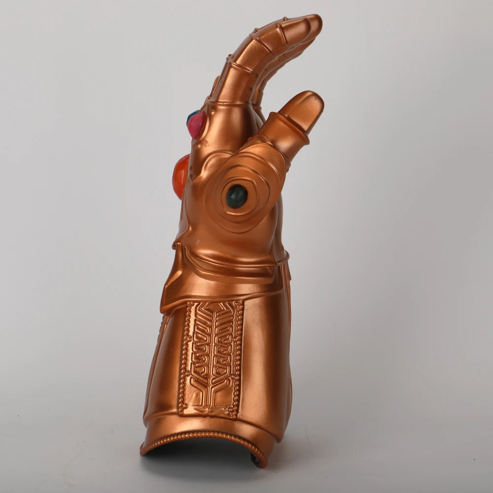 Мстители 4 Endgame Thanos Infinity Gauntlet Косплей рука латексные перчатки Armor Marvel Superhero оружие