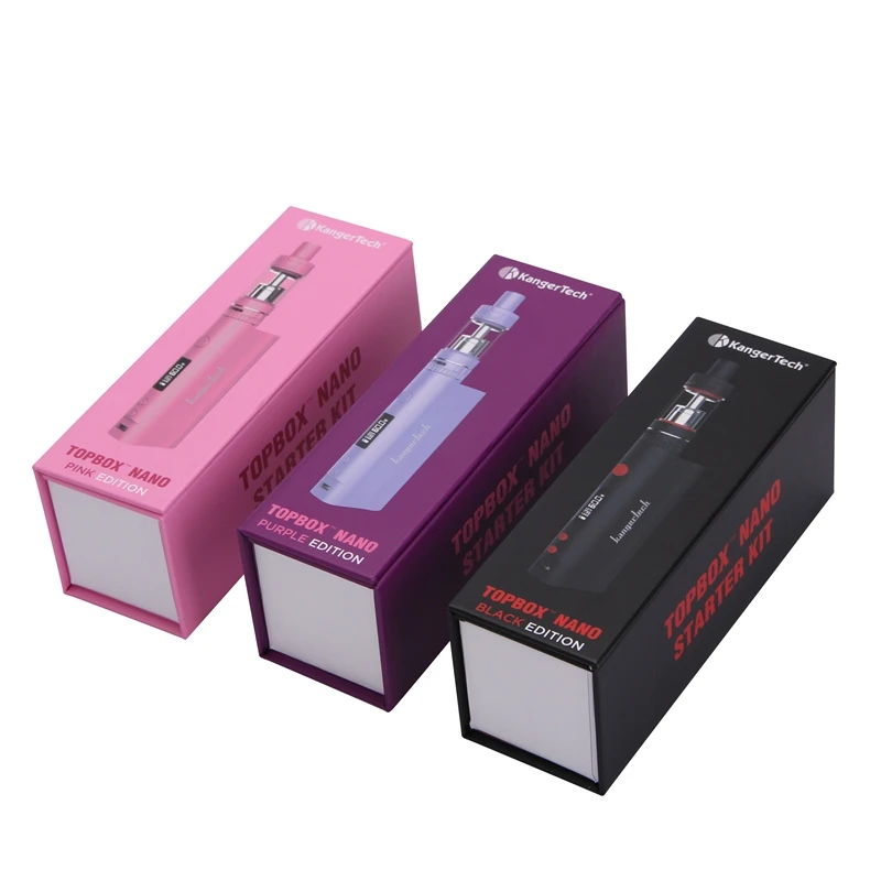 Оригинальный Kanger Topbox Nano Starter Kit 60 Вт TC Mod с Toptank Atomizer 18650 Box Mod|starter bendix|modstarters for fluorescent