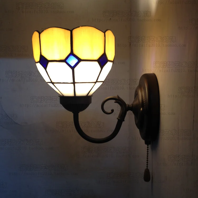 fashion tiffany Mermaid mirror light rustic wall lamp bed lamps | Лампы и освещение