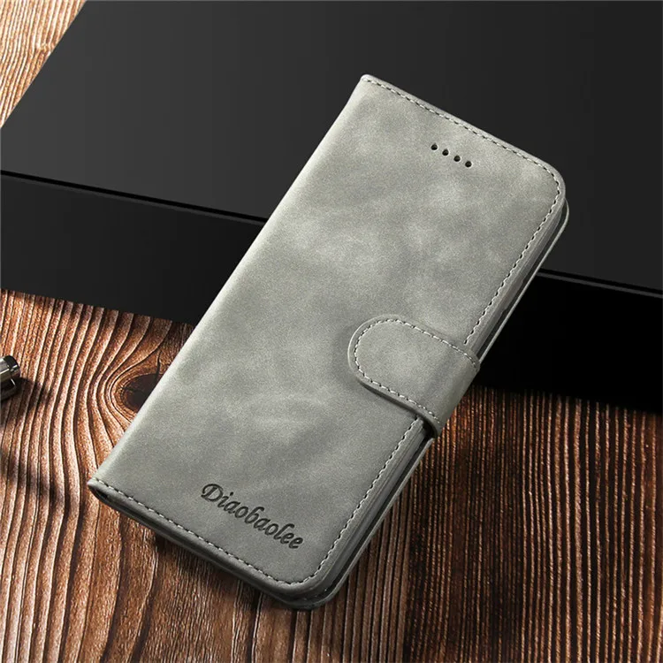 Серый Роскошный кожаный флип-чехол для huawei mate 20 Lite, чехол для huawei mate 20 Pro mate 20, чехол для телефона, кошелек, чехол - Цвет: Серый