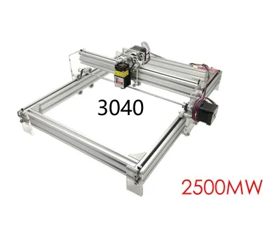 DIY 3040 Настольный двухосевой лазерный гравировальный станок маркировочный