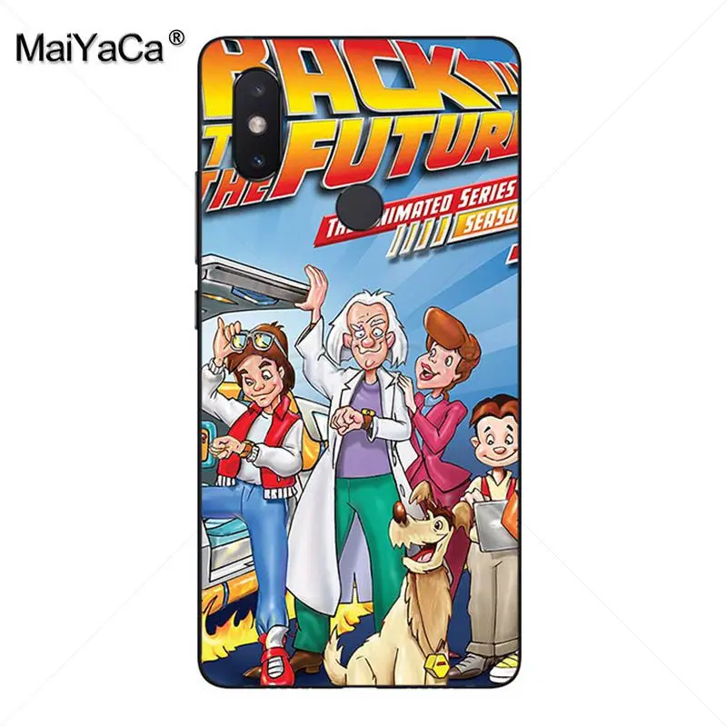Мягкий чехол для телефона MaiYaCa Back To The Future boy с цветным рисунком xiaomi mi 8se 6 note2 note3 redmi 5