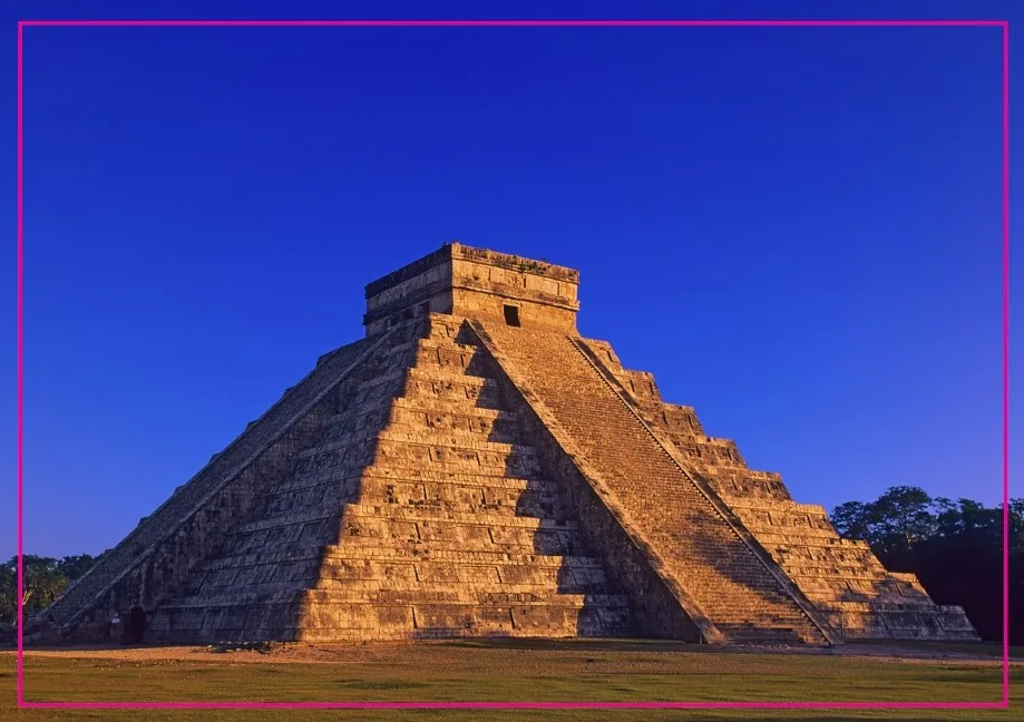 Магниты Memorabilia мексиканские пирамиды Mayan прямоугольный металлический магнит на