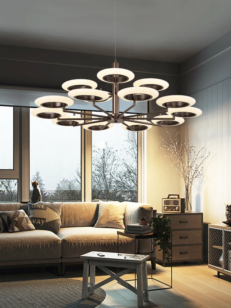 Современные светодиодсветодиодный подвесные светильники домашнее освещение 15