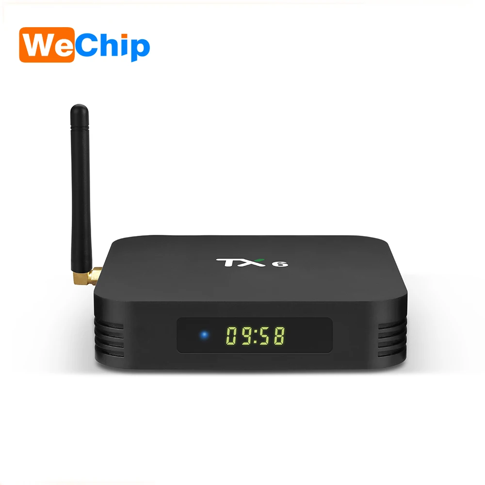ТВ приставка Wechip TX6 на Android 9 0 4 + 32/64 ГБ Allwinner H6 ядра 2 1 ГГц|ТВ-приставки и