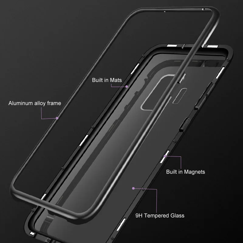 Противоударный чехол для Samsung Galaxy A50 A30 S9 S10 J4 J6 Plus A7 2018 закаленное стекло