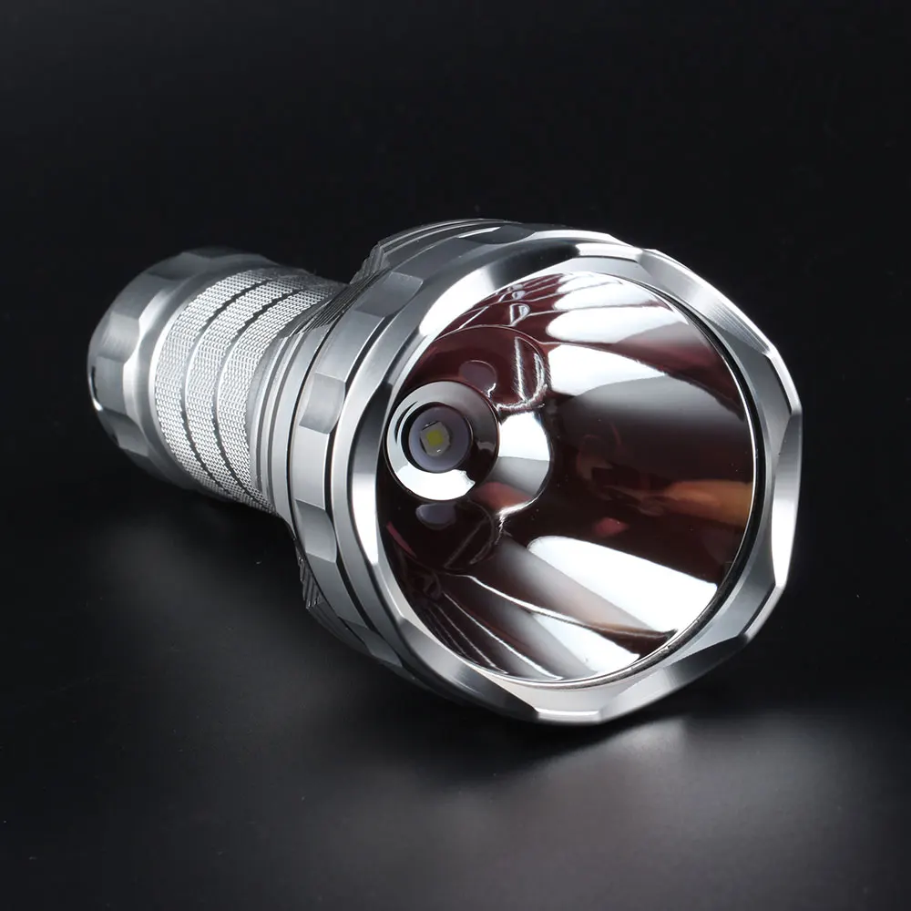 Серебряный светодиодный фонарик Convoy L2 CREE XPL HI|Фонарики и осветительные приборы| |