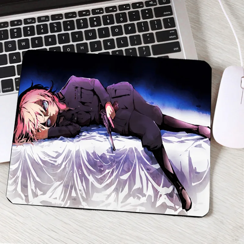 Mairuige популярный аниме Youjo Senki коврик для мыши Малый размер 220x180x2 мм Pc компьютер Tanya