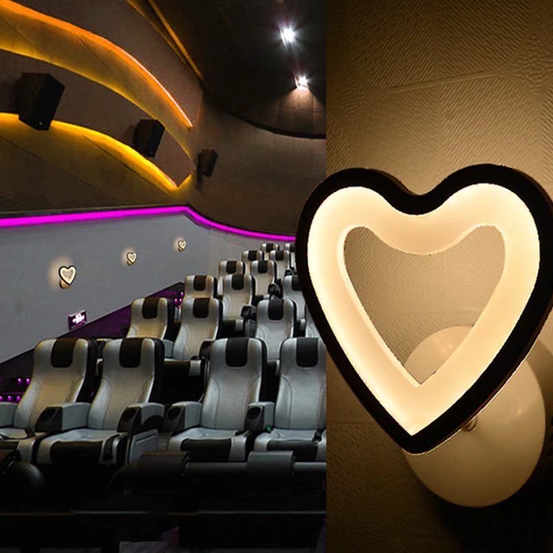 Светодиодный настенный светильник в скандинавском стиле для спальни гостиной