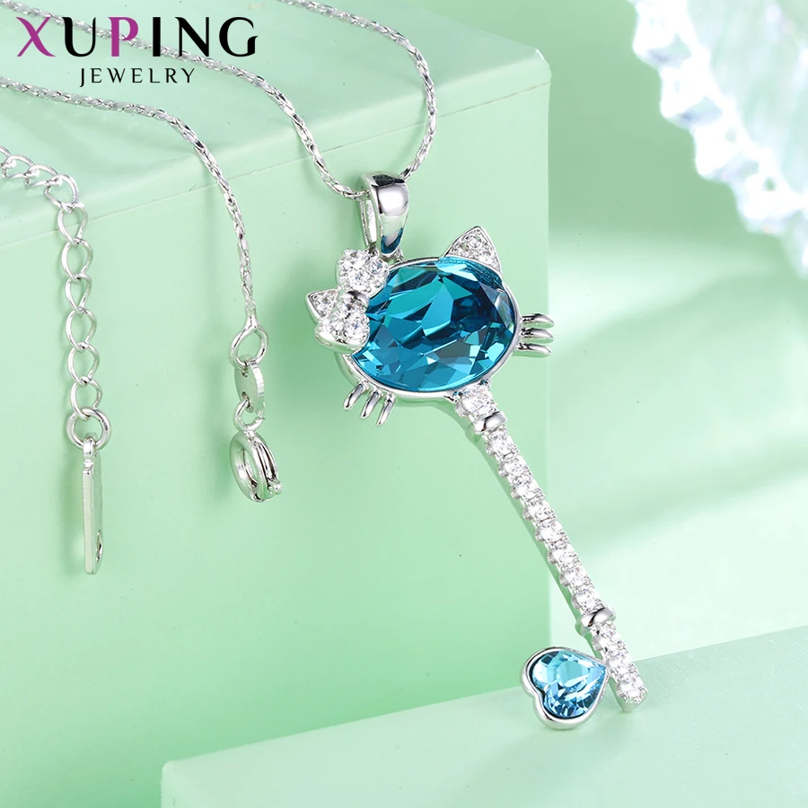 Xuping элегантный любовный узор кристаллы от Swarovski для женщин Подвески на День святого Валентина подарки M14-3000