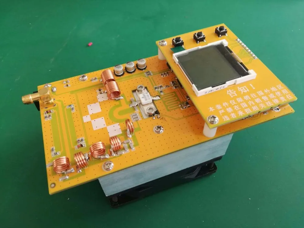 Последняя версия 12 V цифровой светодиодный портативный радиостанции 30 W PLL стерео fm-передатчик 76 M-108 MHz+ радиатор+ вентилятор