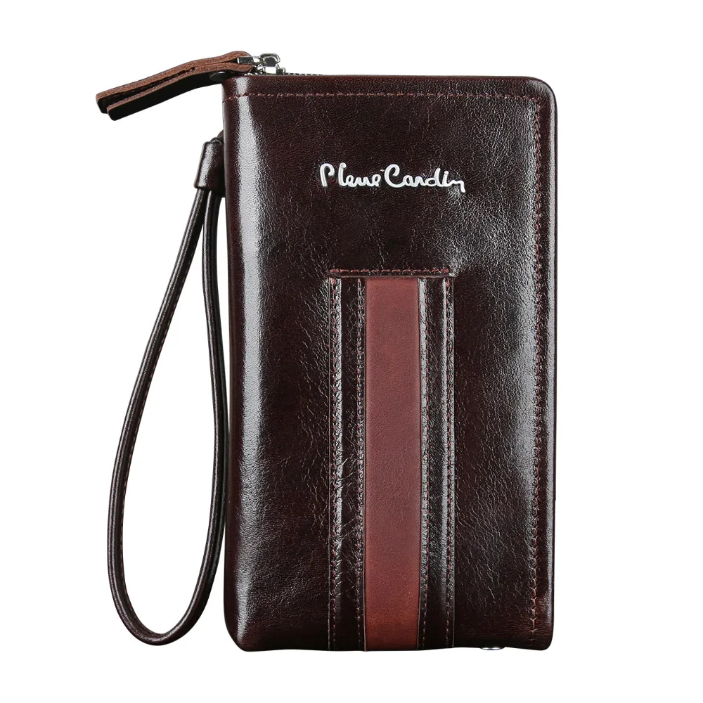 Pierre Cardin Повседневная Сетчатая Сумка мужская сумка натуральная кожа ремешок для