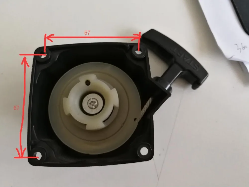 43cc 52cc газонокосилка простая в сборке ручная ручка Легкая система стартера