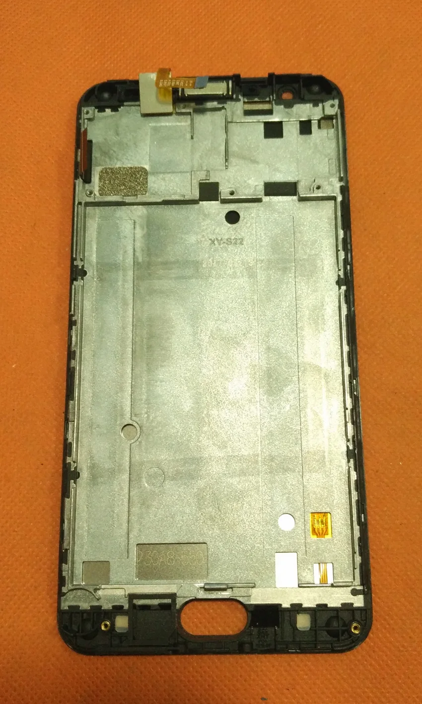 Б/у Оригинальный сенсорный экран и ЖК дисплей + Рамка для Oukitel K6000 плюс MTK6750T Octa Core 5