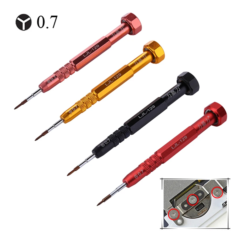 

Прецизионная Тройная отвертка Y 0,7 для материнской платы iPhone 7 7P 8 8P X Магнитная отвертка Tournevis Инструменты для ремонта телефонов