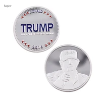 donald trump silver coin 999 silver plated metal coins home decorative us president commemorative coin worth collections