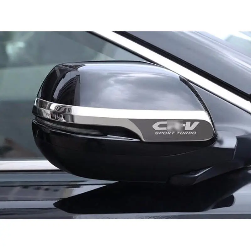 2pcs Chrome Steel Rearview Side Mirror Cover Trim For 2017-2018 Honda CRV CR-V | Автомобили и мотоциклы