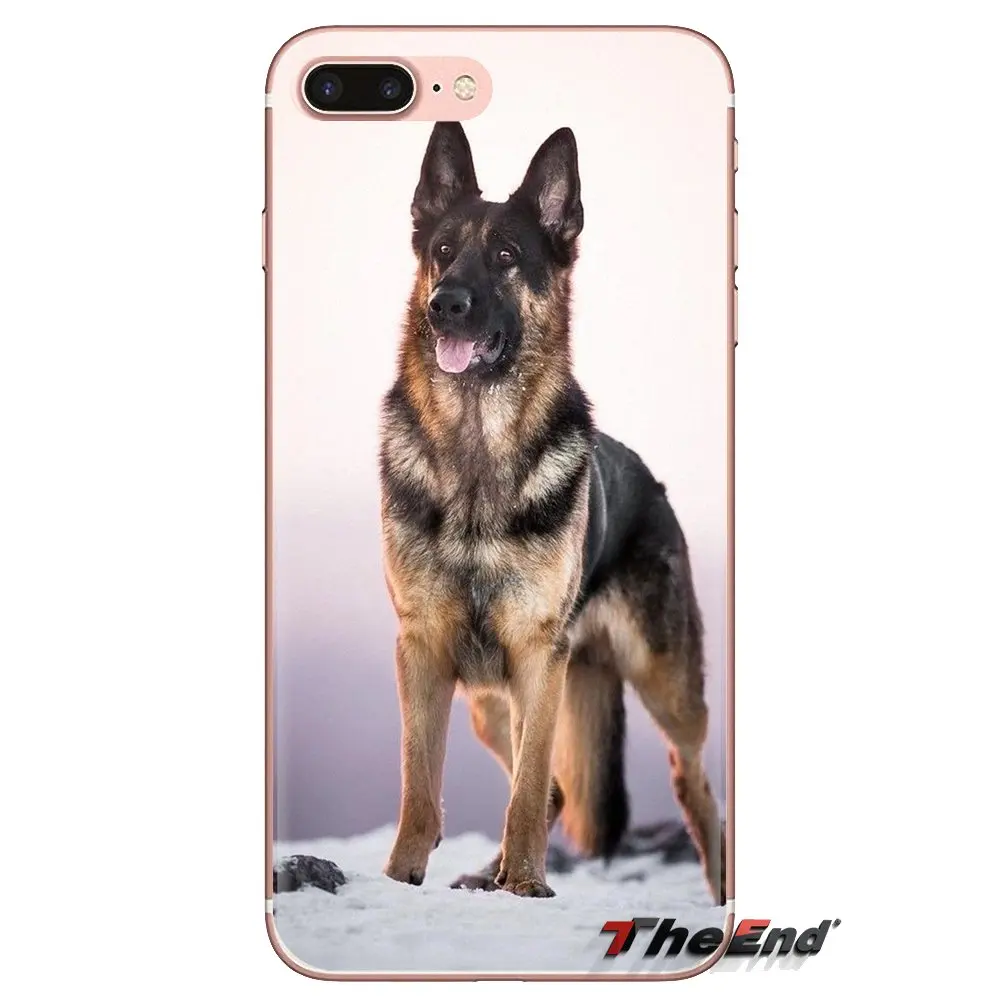 german shepherd dog Soft Transparent Shell Covers For Huawei Mate Honor 4C 5C 5X 6X 7 7A 7C 8 9 10 8C 8X 20 Lite Pro |
