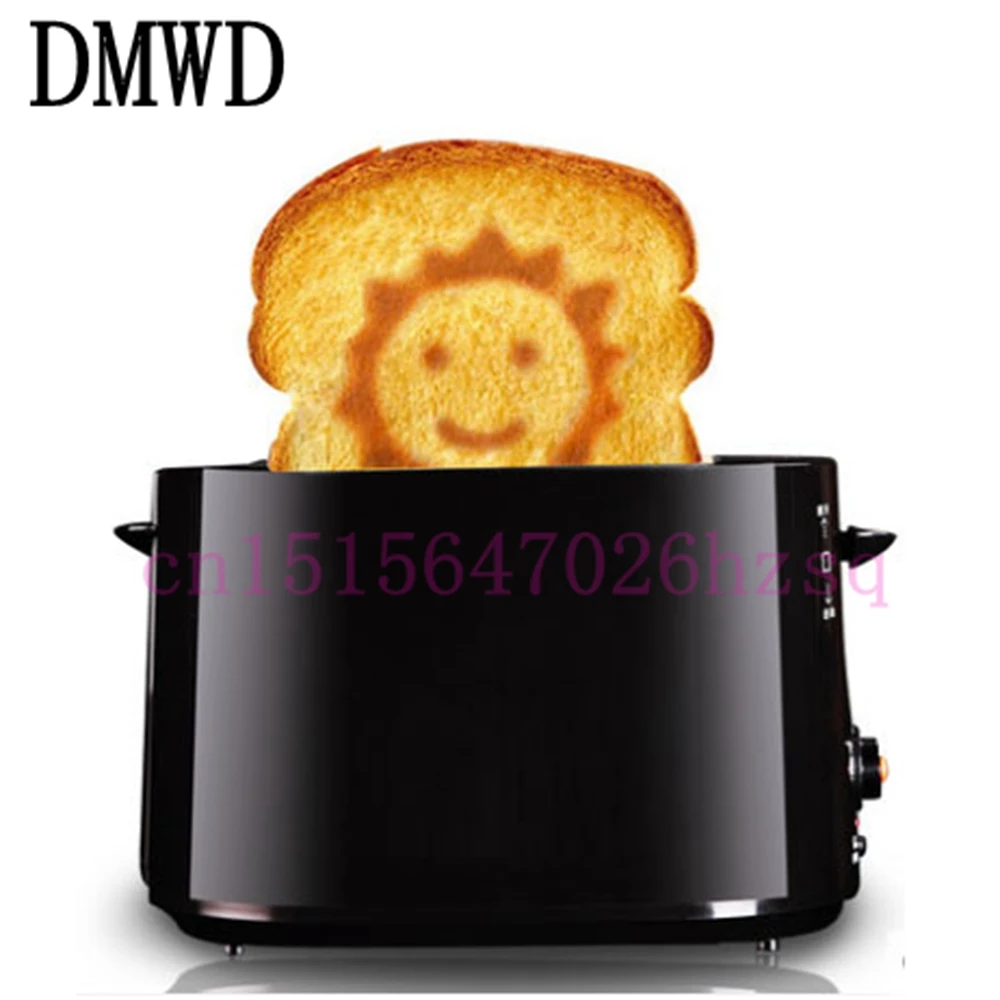 Домашний автоматический тостер DMWD креативный улыбающийся хлеб|bread|bread toaster |