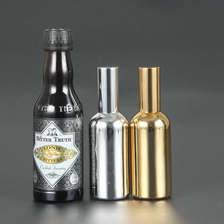 

Spray bottle Silver plated glass Special cocktail Bitter Glass Flame spray bottle
