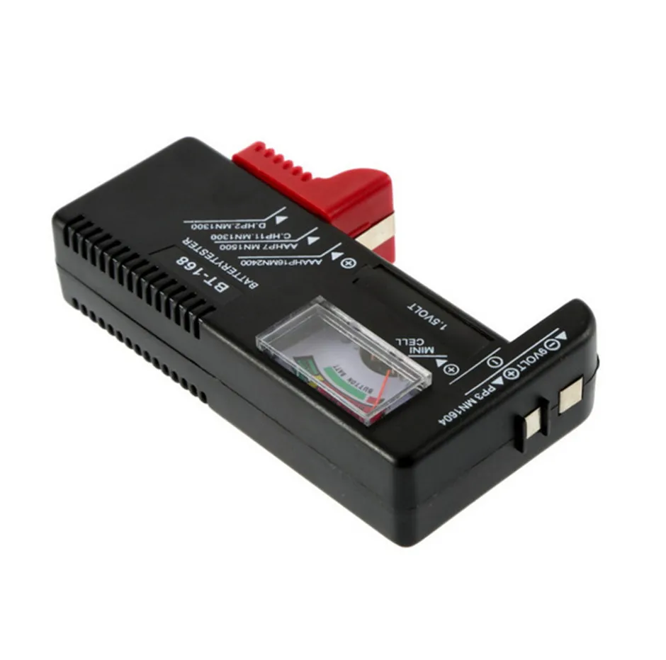 AA/AAA/C/D/9V/1.5V Universal Button Cell Battery Volt Tester Checker BT-168 | Инструменты