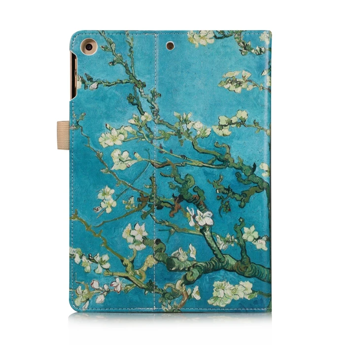 Чехол из натуральной кожи для Apple, iPad 9,7&, роскошный чехол-книжка с подставкой, Магнитный чехол для iPad Air 1 2