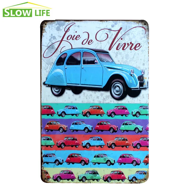 Орел Мотоцикл Металлический оловянный знак Настенный декор винтажный для