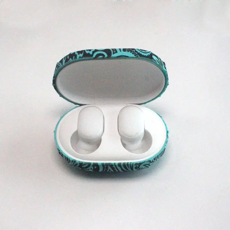 Защитный чехол для Xiaomi Airdots TWS силиконовый с красивым рисунком Bluetooth наушники