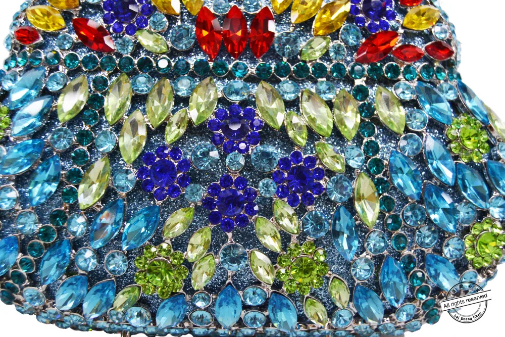 Роскошные вечерние сумки LaiSC красочные женские клатчи в стиле пэчворк красивые