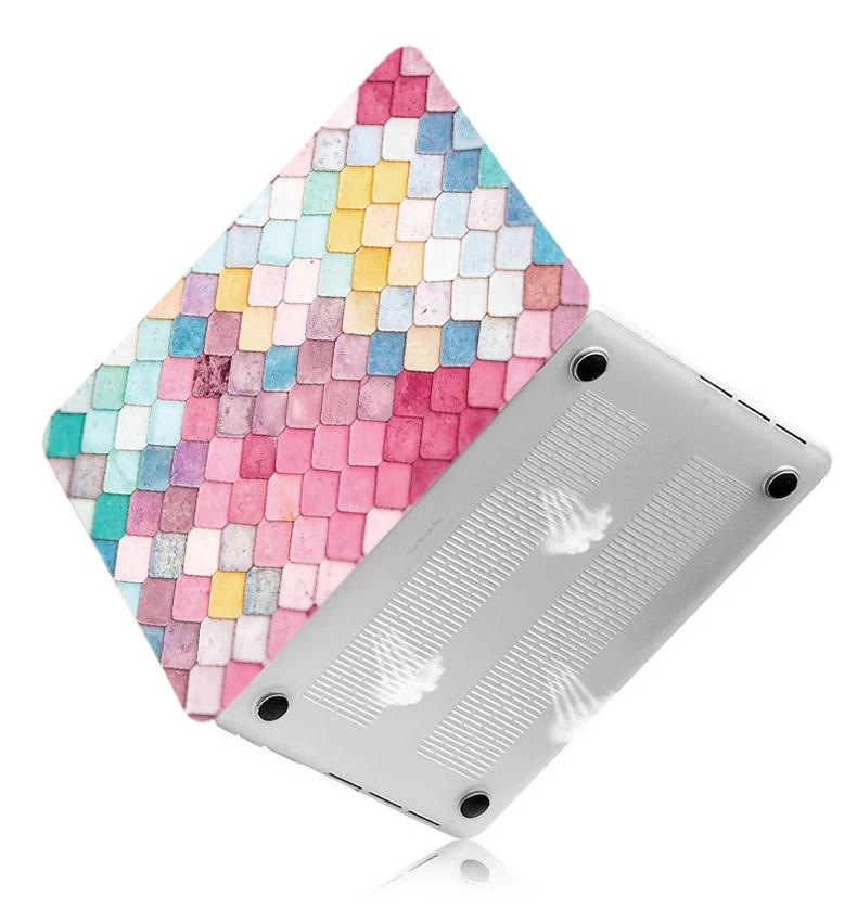 2020 Новый чехол с жестким корпусом + защитная пленка для клавиатуры для Apple Macbook Air Pro 11 13 15,4 16 дюймов Retina 12 Touch Bar 15 A2179 on.