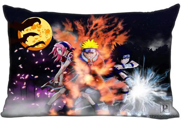 Rectangle Pillowcase На заказ Наруто кьюби наволочки прямоугольные наволочки молния 35x45 см(одна сторона печати) 180516-sina-25 - Цвет: Rectangle Pillowcase