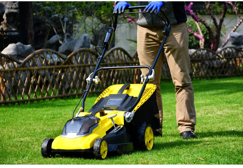 

Rechargeable Electric lawn mower rechargeable household lawn mower hand push lawn mower